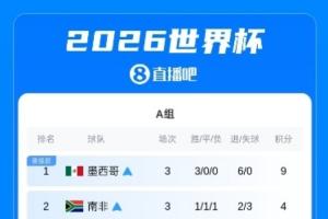 世界杯小组赛完整积分榜:巴德荷比西法阿英获得各自小组第一出线