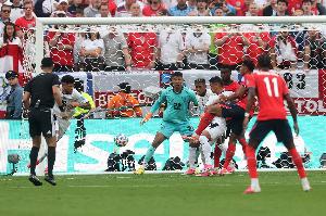 重回小组第1!萨卡角球开出,贝林厄姆破门,英格兰1-0领先巴拿马